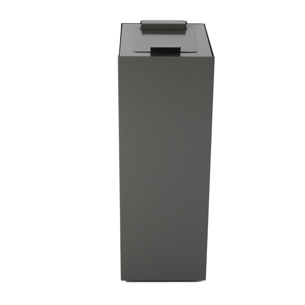 Numéro de l'image du produit 5: Couvercle rabattable pour dispositif modulaire de tri des déchets, gris foncé
