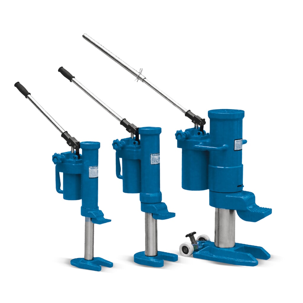 Cric de machine hydraulique, capacité de charge 5 000 kg Illustration du produit: Cric de machine hydraulique, capacité de charge 5 000 kg