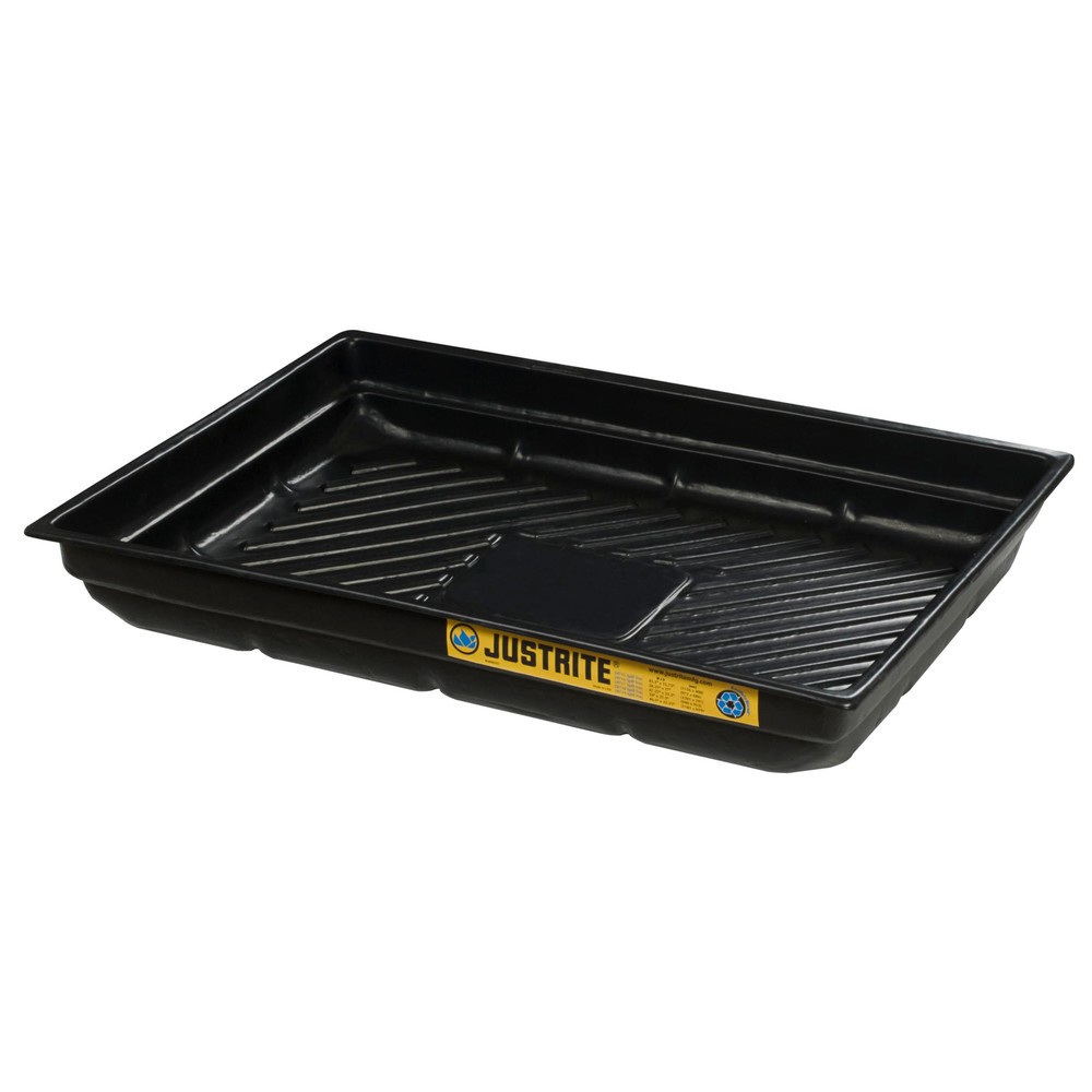 Numéro de l'image du produit 1: Cuve de récupération Justrite, dimensions intérieures 121 x 58 cm, capacité 75 l