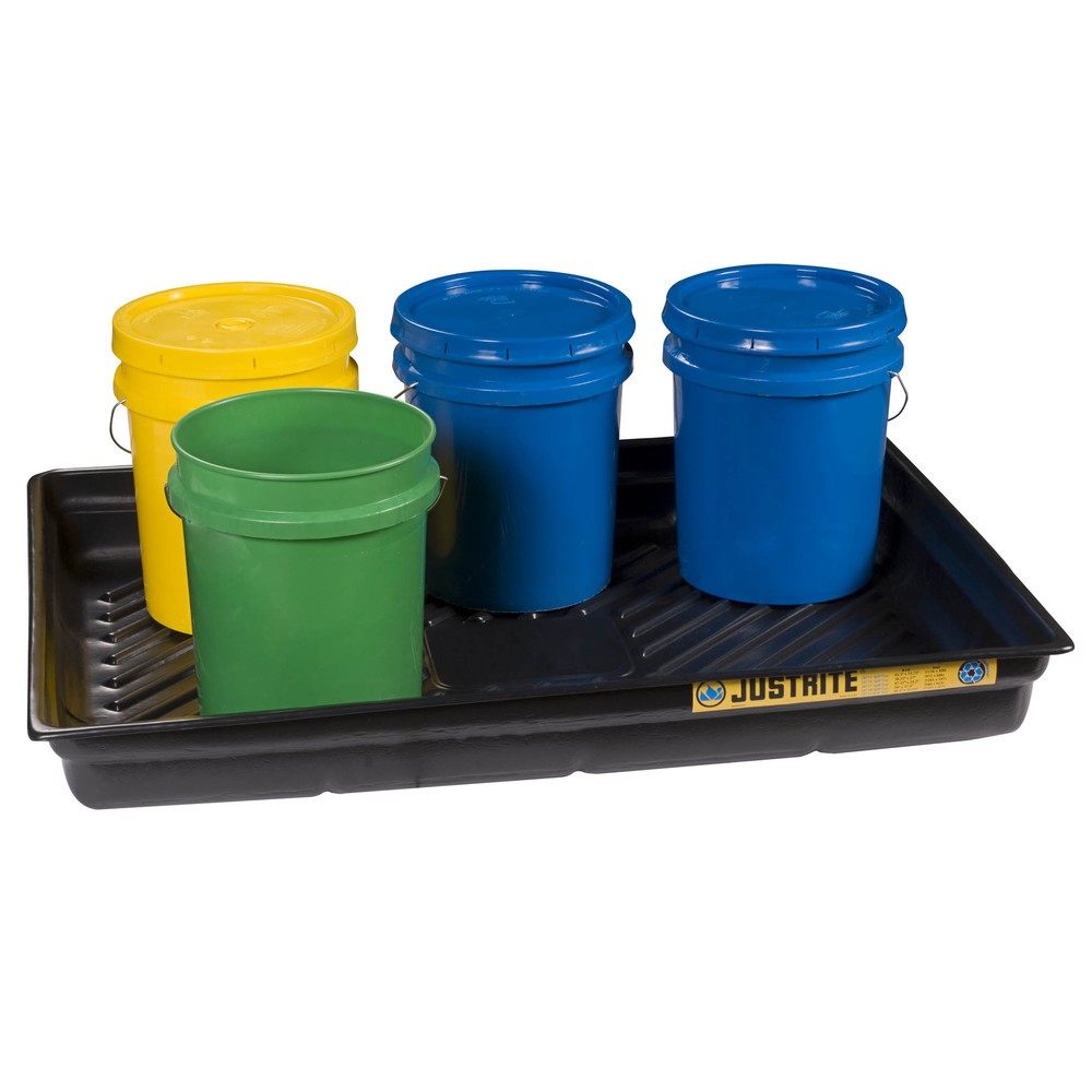 Numéro de l'image du produit 2: Cuve de récupération Justrite, dimensions intérieures 119 x 83 mm, capacité 109 l