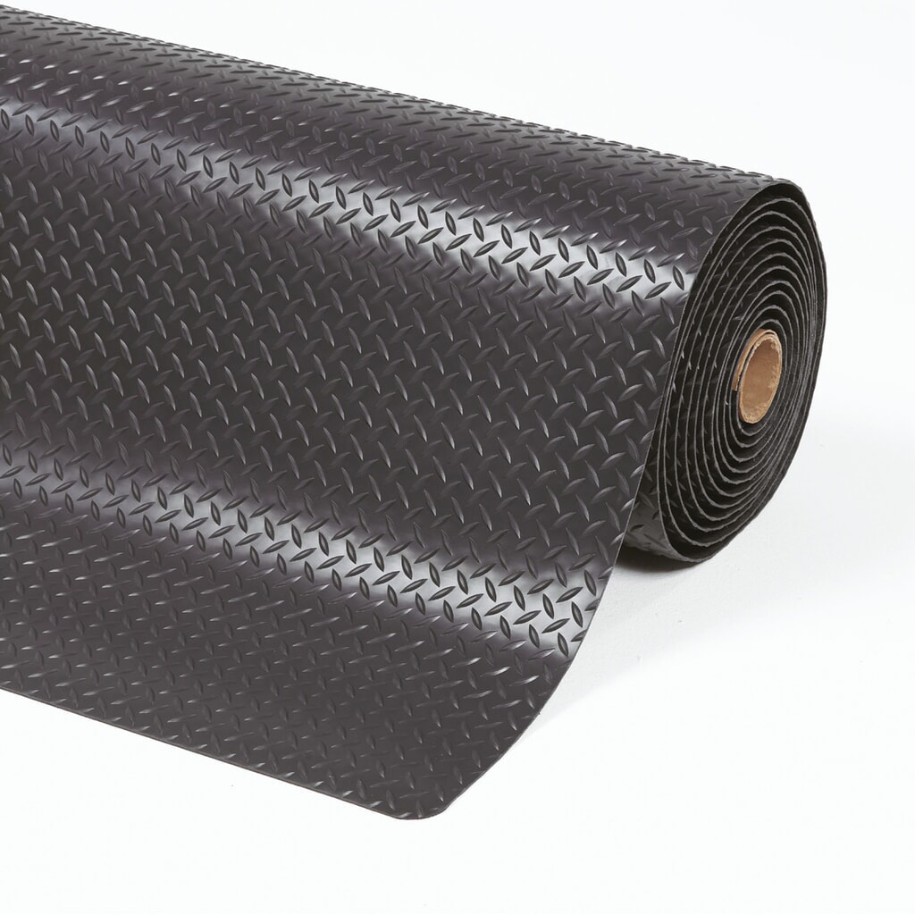 Tapis anti-fatigue pour l'industrie et l'artisanat, mct x 600 mm, noir Illustration du produit: Tapis anti-fatigue pour l'industrie et l'artisanat, mct x 600 mm, noir