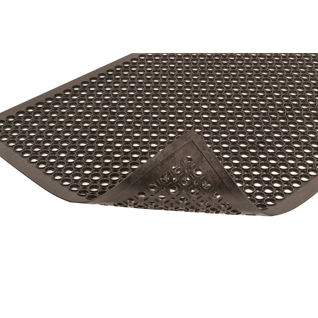 Dalle de poste de travail pour locaux humides et secs, drainage à perforations, lxP 910 x 1 520 mm N° de l'image du produit 4 : Dalle de poste de travail pour locaux humides et secs, drainage à perforations, lxP 910 x 1 520 mm