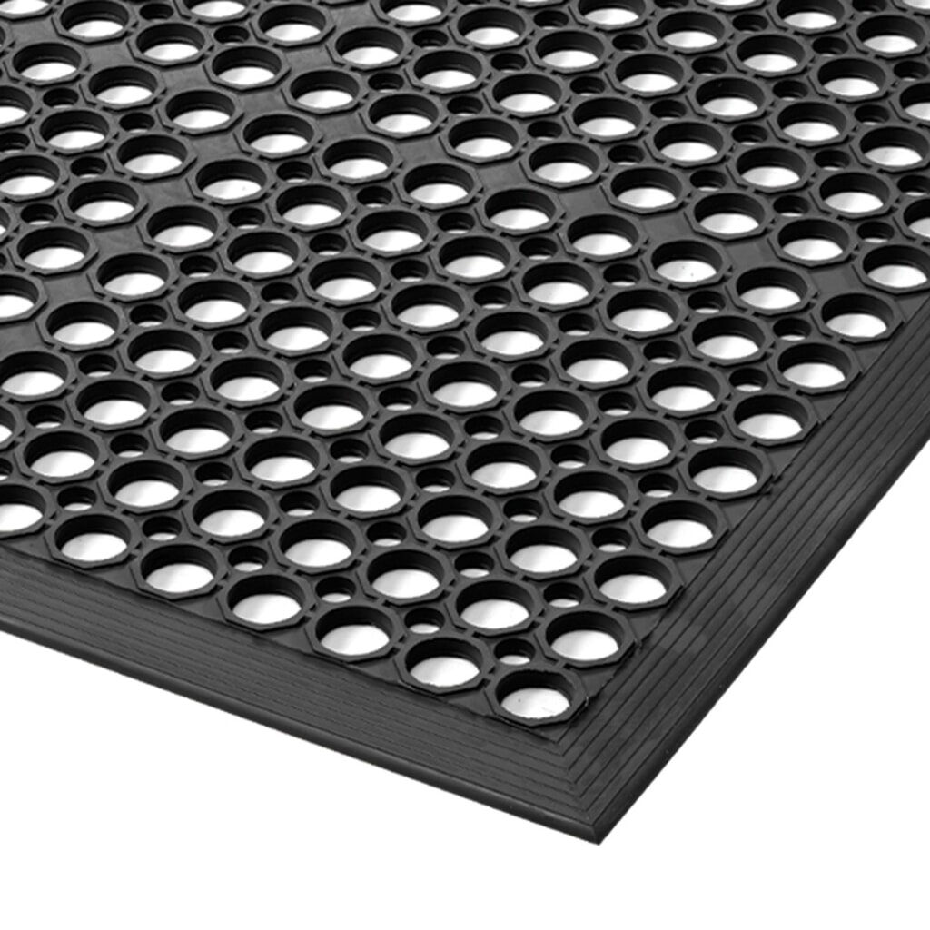 Dalle de poste de travail pour locaux humides et secs, drainage à perforations, lxP 910 x 1 520 mm N° de l'image du produit 1 : Dalle de poste de travail pour locaux humides et secs, drainage à perforations, lxP 910 x 1 520 mm