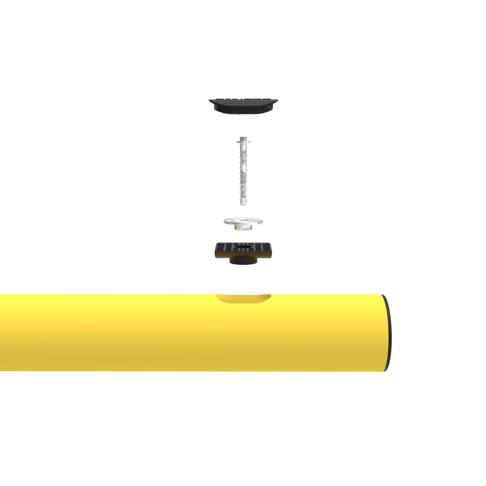 Numéro de l'image du produit 9: dancop Barrière de profil au sol « Mike », Ø 140 mm, longueur 1 000 mm