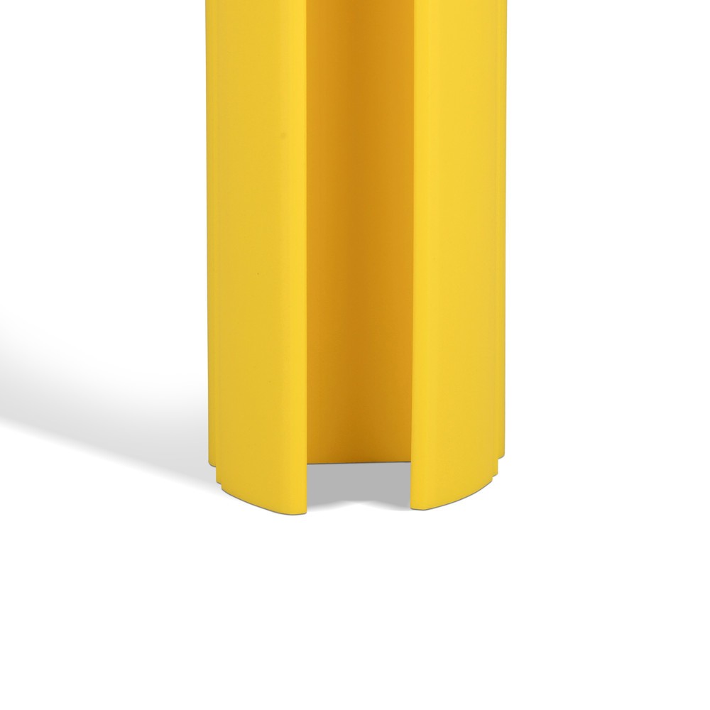 Numéro de l'image du produit 10: Dancop d-flexx Protection contre les chocs pour rayonnages Alfa, en plastique, dimensions intérieures Hxl 600 x 100 x 125 mm