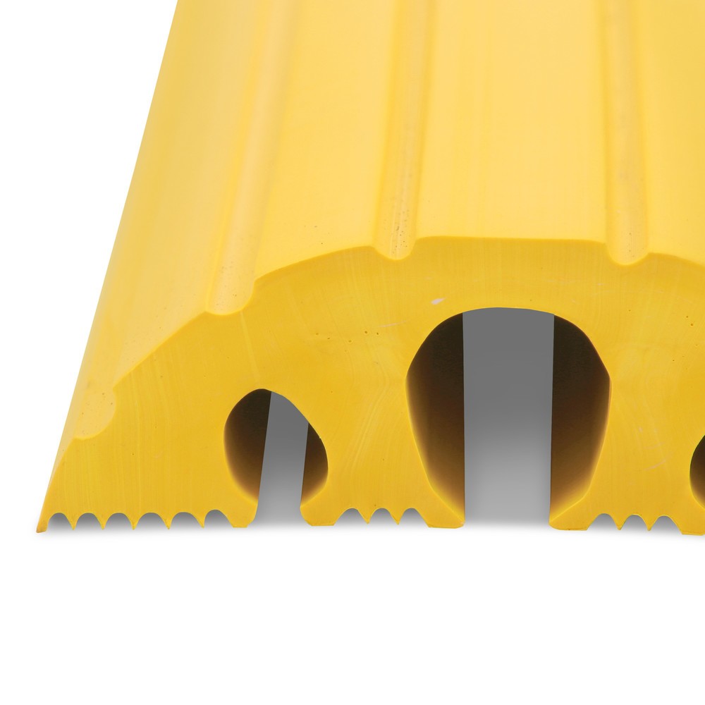 N° de l'image du produit 10 : dancop Passage pour flexibles et câbles, coude, largeur 1 500 mm, jaune
