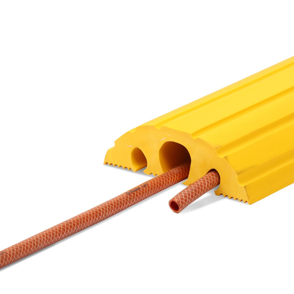 N° de l'image du produit 11 : dancop Passage pour flexibles et câbles, coude, largeur 1 500 mm, jaune