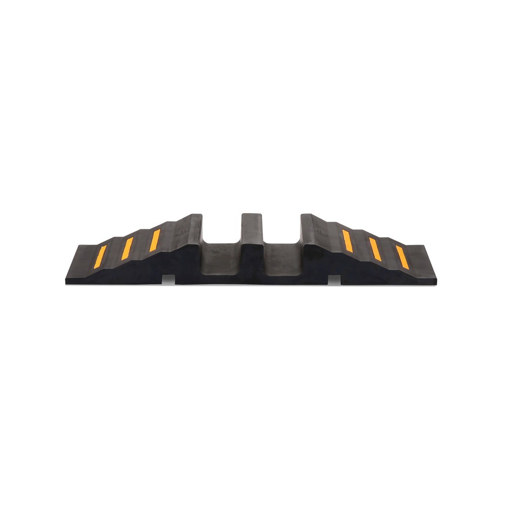 Numéro de l'image du produit 1: dancop Passage pour flexibles et câbles, rampe, largeur 300 mm, noir
