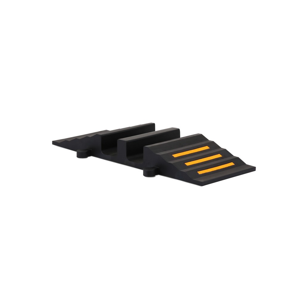 Numéro de l'image du produit 2: dancop Passage pour flexibles et câbles, rampe, largeur 300 mm, noir