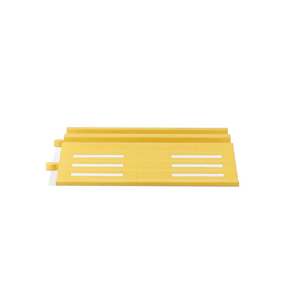 N° de l'image du produit 3 : dancop Passage pour flexibles et câbles, rampe, largeur 680 mm, jaune