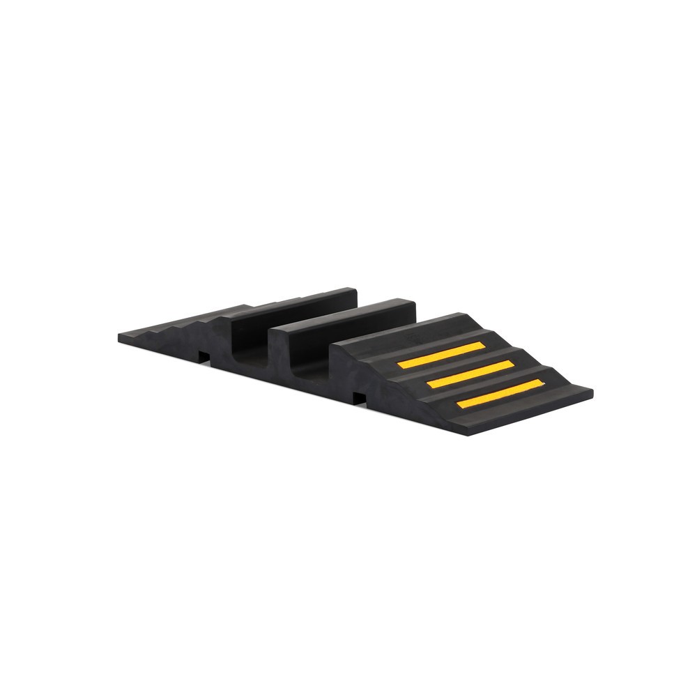 Numéro de l'image du produit 6: dancop Passage pour flexibles et câbles, rampe, largeur 300 mm, noir