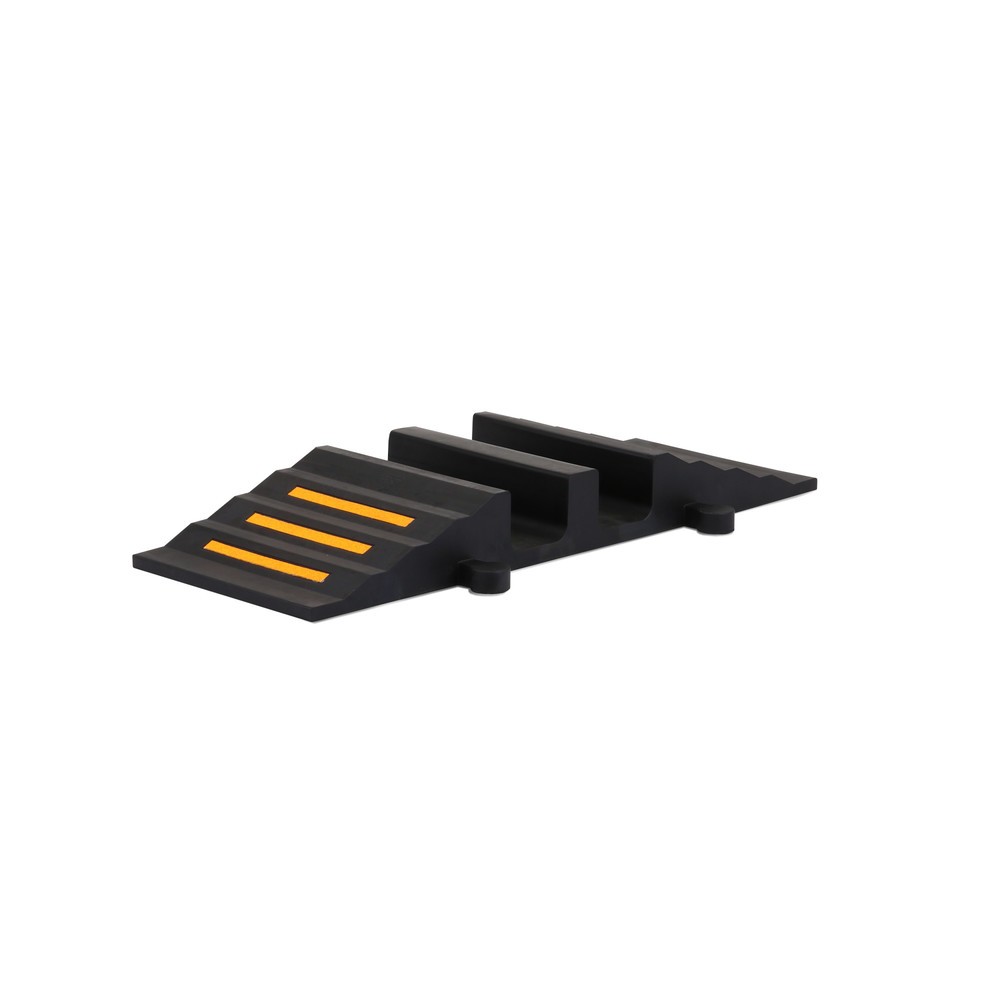 Numéro de l'image du produit 8: dancop Passage pour flexibles et câbles, rampe, largeur 300 mm, noir
