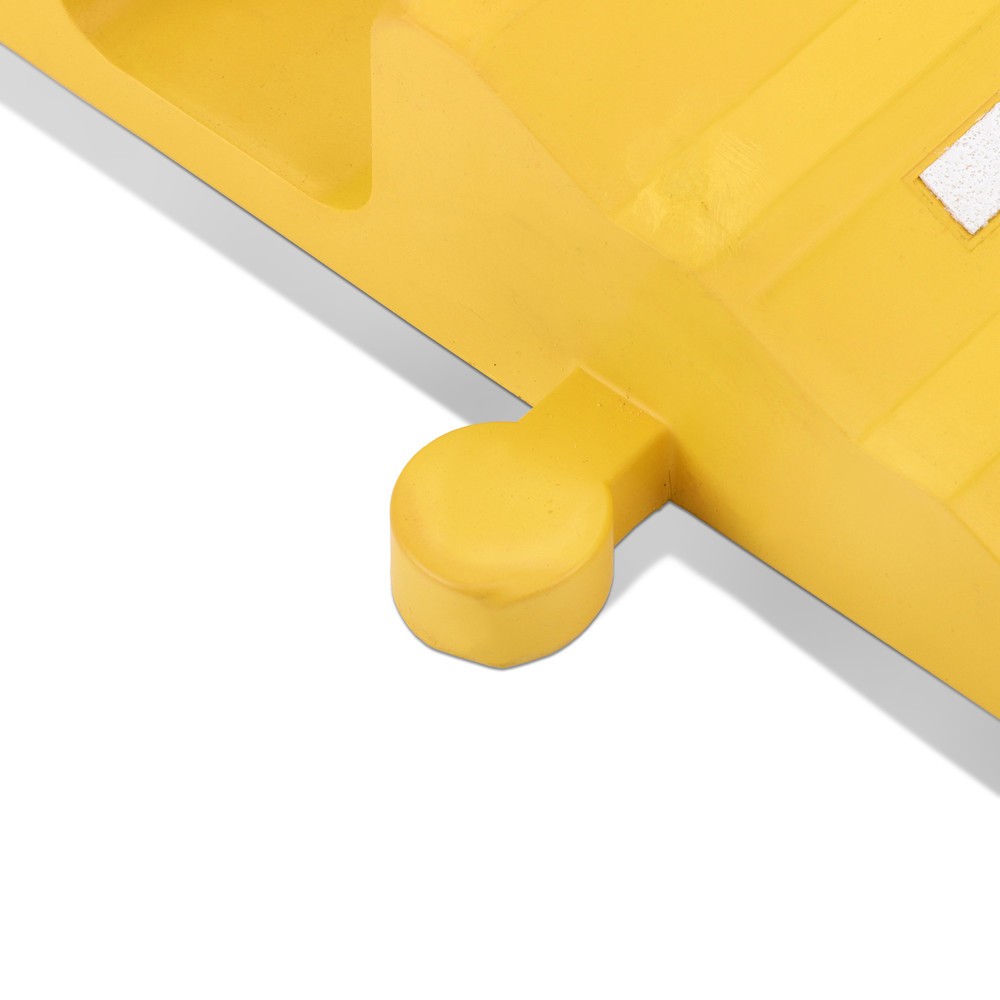 N° de l'image du produit 9 : dancop Passage pour flexibles et câbles, rampe, largeur 680 mm, jaune