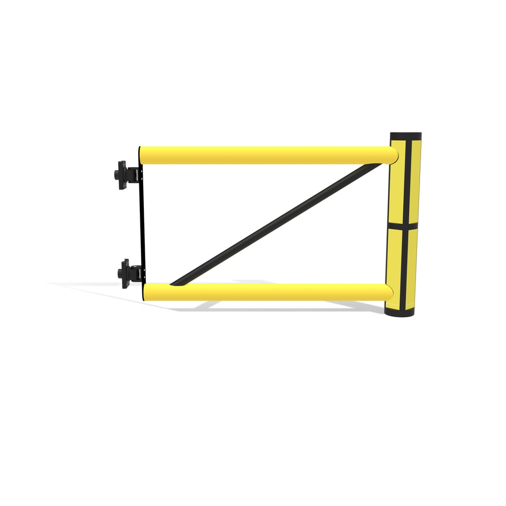 dancop Porte battante pour garde-corps de sécurité « Delta », H x l 1 200 x 1 000 mm Illustration du produit: dancop Porte battante pour garde-corps de sécurité « Delta », H x l 1 200 x 1 000 mm