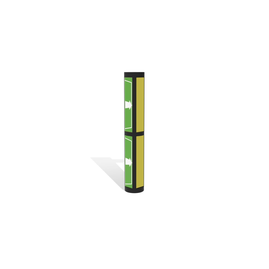 dancop Porte battante pour garde-corps de sécurité « Delta », H x l 1 200 x 1 200 mm Illustration du produit: dancop Porte battante pour garde-corps de sécurité « Delta », H x l 1 200 x 1 200 mm