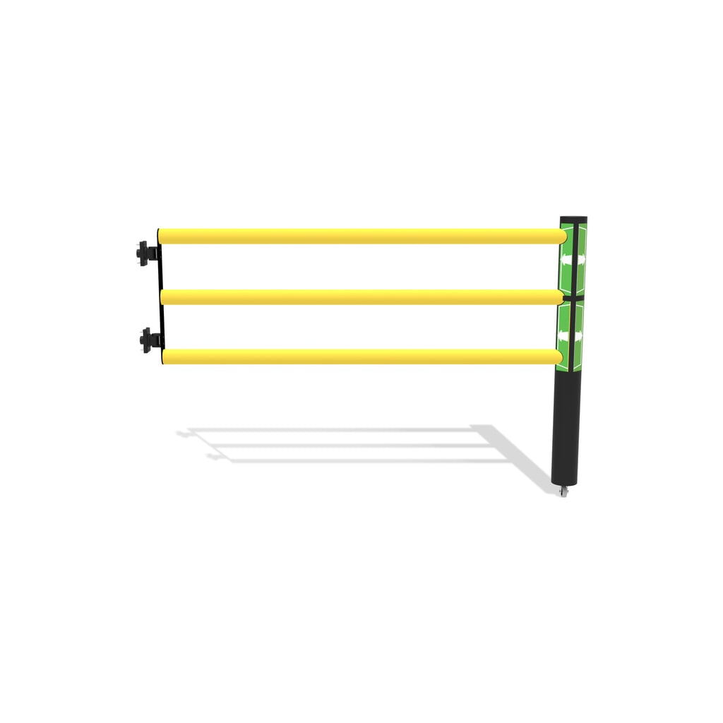 dancop Porte battante pour garde-corps de sécurité « Delta », H x l 1 200 x 1 750 mm, avec rouleau Illustration du produit: dancop Porte battante pour garde-corps de sécurité « Delta », H x l 1 200 x 1 750 mm, avec rouleau