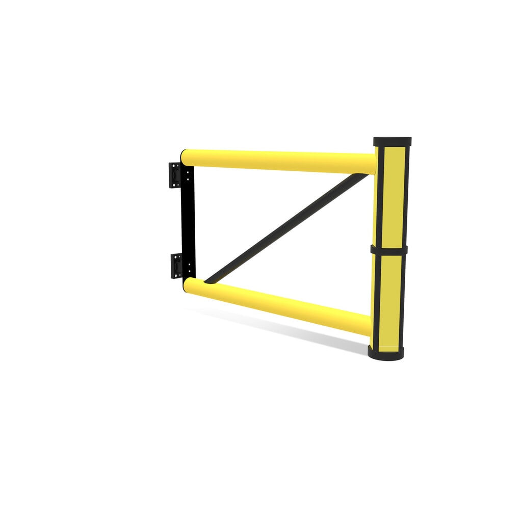 dancop Porte battante pour garde-corps de sécurité « Delta », H x l 1 200 x 1 000 mm N° de l'image du produit 2 : dancop Porte battante pour garde-corps de sécurité « Delta », H x l 1 200 x 1 000 mm