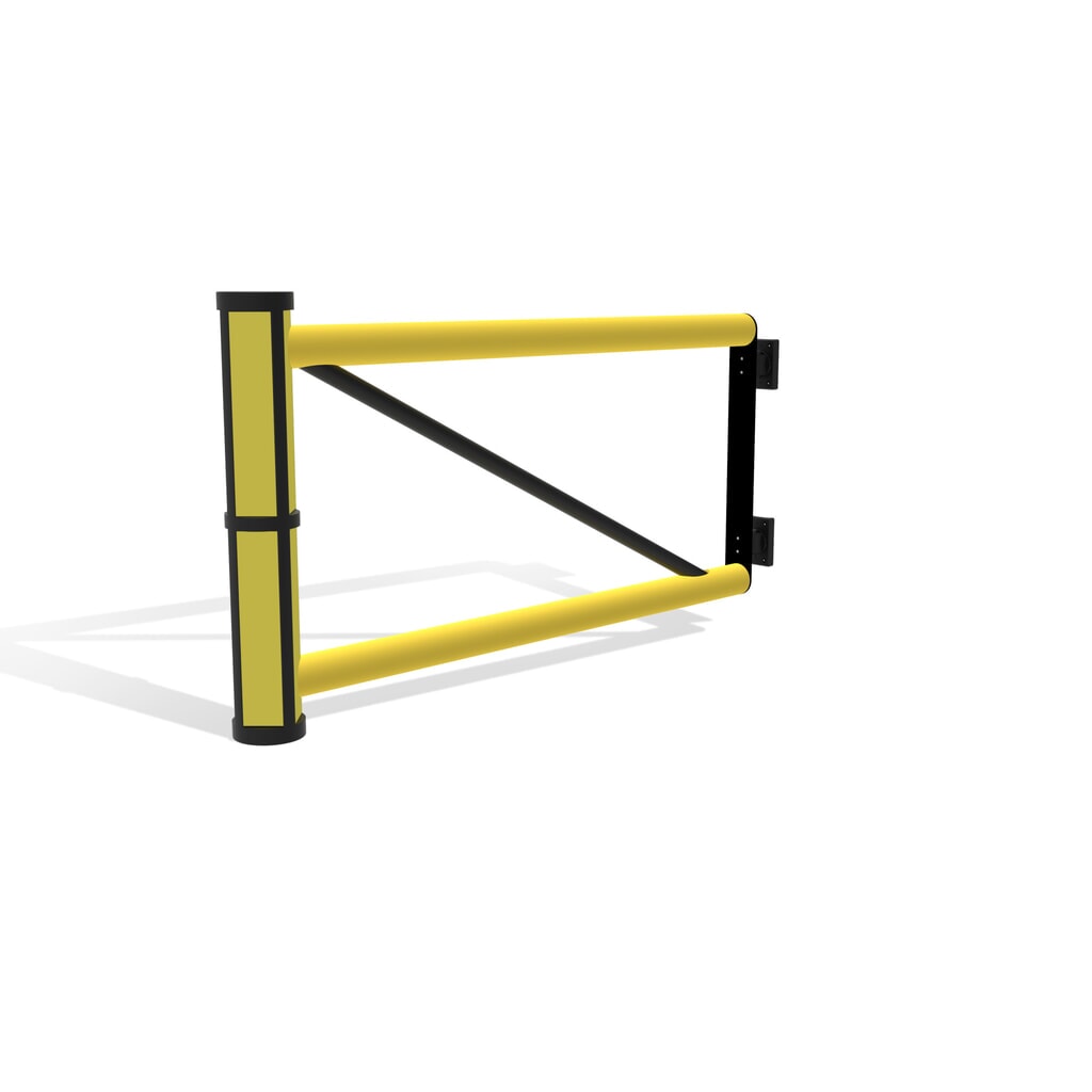 dancop Porte battante pour garde-corps de sécurité « Delta », H x l 1 200 x 1 200 mm N° de l'image du produit 2 : dancop Porte battante pour garde-corps de sécurité « Delta », H x l 1 200 x 1 200 mm