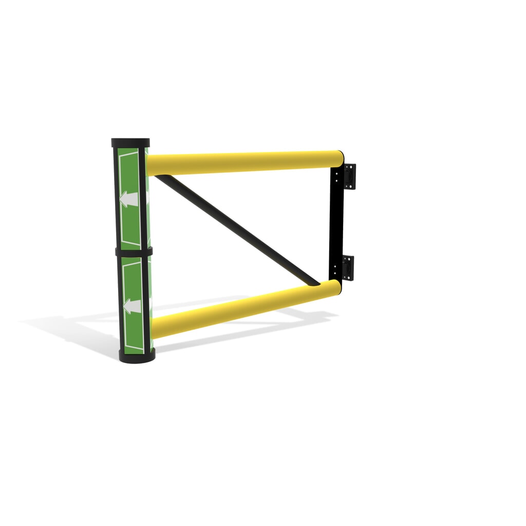dancop Porte battante pour garde-corps de sécurité « Delta », H x l 1 200 x 1 000 mm N° de l'image du produit 4 : dancop Porte battante pour garde-corps de sécurité « Delta », H x l 1 200 x 1 000 mm