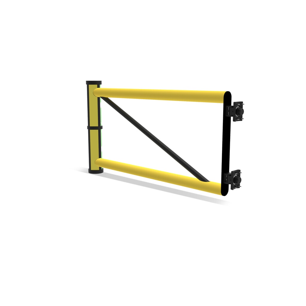 dancop Porte battante pour garde-corps de sécurité « Delta », H x l 1 200 x 1 200 mm N° de l'image du produit 4 : dancop Porte battante pour garde-corps de sécurité « Delta », H x l 1 200 x 1 200 mm