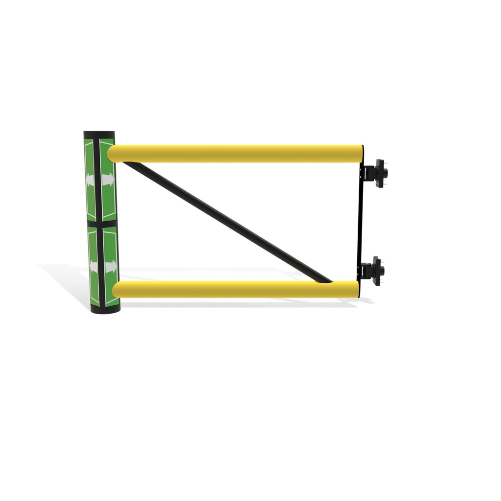 dancop Porte battante pour garde-corps de sécurité « Delta », H x l 1 200 x 1 000 mm N° de l'image du produit 5 : dancop Porte battante pour garde-corps de sécurité « Delta », H x l 1 200 x 1 000 mm