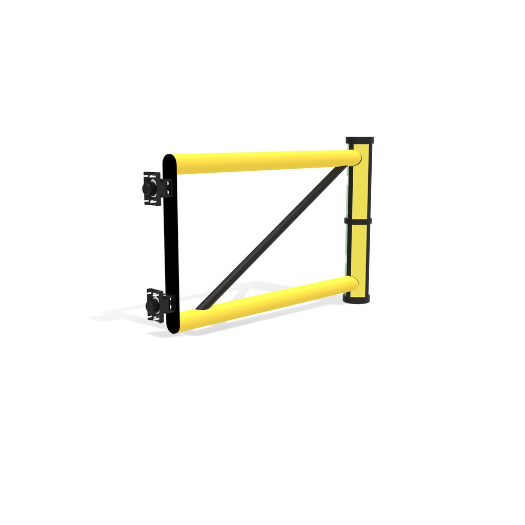 dancop Porte battante pour garde-corps de sécurité « Delta », H x l 1 200 x 1 000 mm N° de l'image du produit 8 : dancop Porte battante pour garde-corps de sécurité « Delta », H x l 1 200 x 1 000 mm