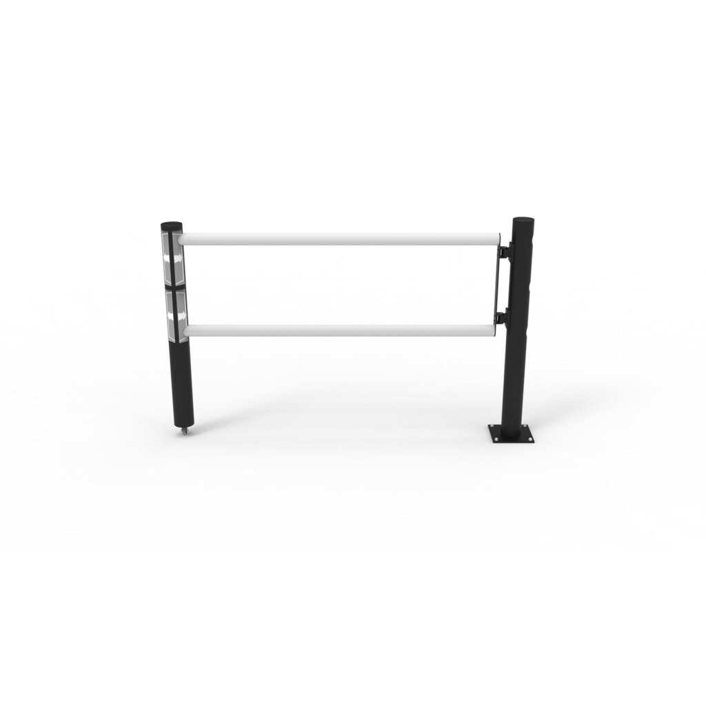 dancop Porte battante pour garde-corps de sécurité « Delta », H x l 1 200 x 1 750 mm, avec rouleau N° de l'image du produit 12 : dancop Porte battante pour garde-corps de sécurité « Delta », H x l 1 200 x 1 750 mm, avec rouleau