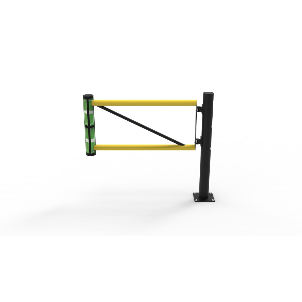 dancop Porte battante pour garde-corps de sécurité « Delta », H x l 1 200 x 1 200 mm N° de l'image du produit 12 : dancop Porte battante pour garde-corps de sécurité « Delta », H x l 1 200 x 1 200 mm