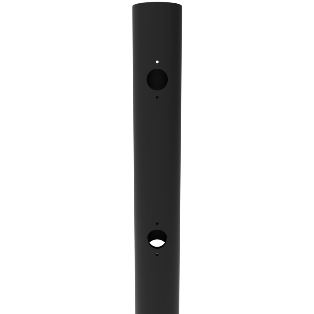 N° de l'image du produit 9 : dancop Poteau central de porte battante pour garde-corps de sécurité « Delta », Ø 110 mm, hauteur 1 200 mm