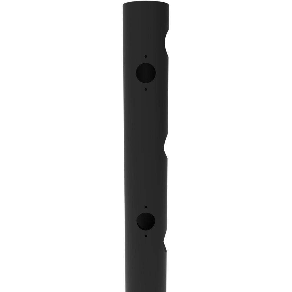 N° de l'image du produit 9 : dancop Poteau d’extrémité pour porte battante de garde-corps de sécurité « Delta », Ø 110 mm, hauteur 1 200 mm, 90°, gauche