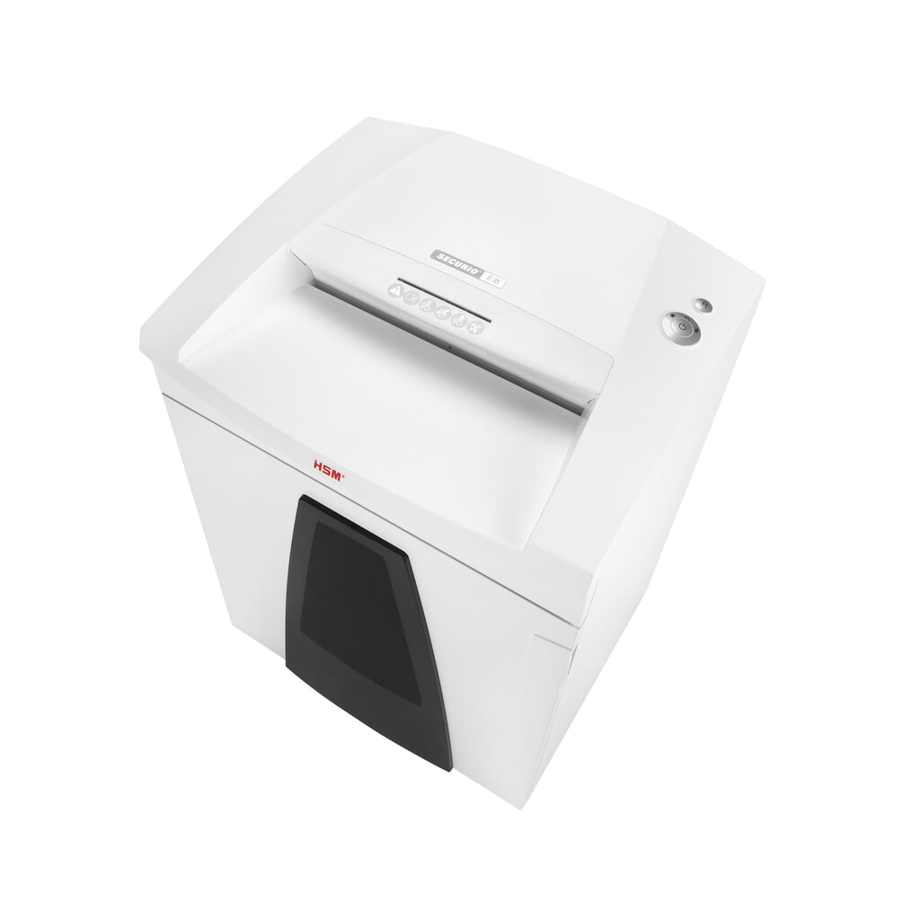 N° de l'image du produit 3 : Déchiqueteur de papier HSM SECURIO B35, coupe en bandelettes de 3,9 mm
