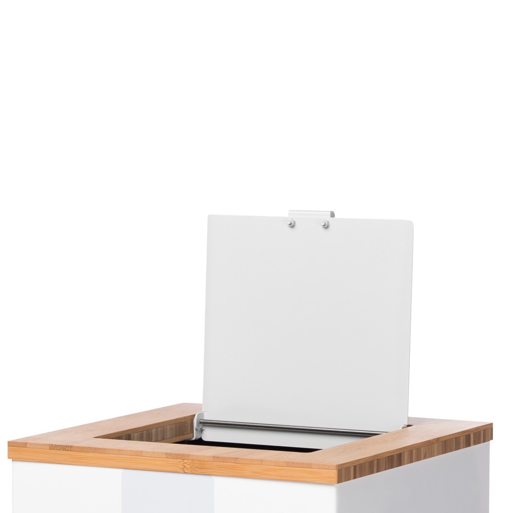 Numéro de l'image du produit 1: Couvercle pour poubelles Paxa Large LUNE, gris