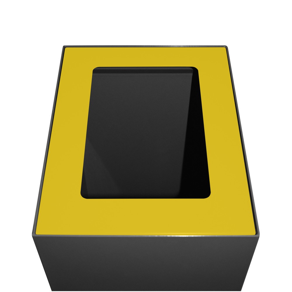 N° de l'image du produit 1 : Couvercle pour dispositif modulaire de tri des déchets, 60 litres, jaune