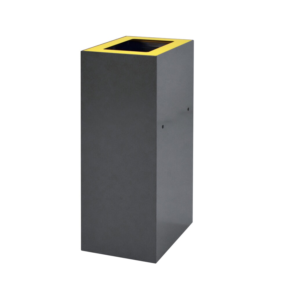 Couvercle pour dispositif modulaire de tri des déchets, 60 litres, jaune N° de l'image du produit 4 : Couvercle pour dispositif modulaire de tri des déchets, 60 litres, jaune