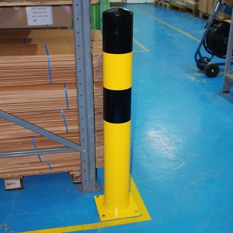N° de l'image du produit 6 : MORAVIA Borne de protection, à cheviller, pour l’extérieur, hauteur 1 200 mm, Ø 159 mm