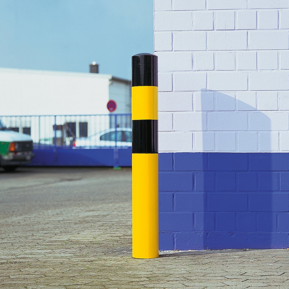 Numéro de l'image du produit 6: MORAVIA Borne de protection, à cheviller, pour l’extérieur, hauteur 1 200 mm, Ø 90 mm