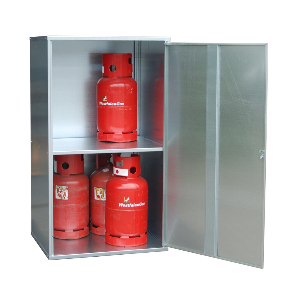 Dépôt de bouteilles de gaz Bauer® GFD-G 1, galvanisé Illustration du produit: Dépôt de bouteilles de gaz Bauer® GFD-G 1, galvanisé