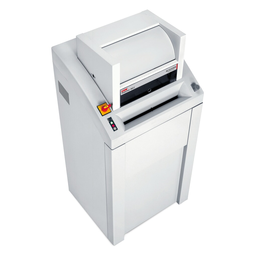 Destructeur de documents grande capacité HSM Powerline 450.2, coupe croisée en particules 3,9 x 40 mm N° de l'image du produit 3 : Destructeur de documents grande capacité HSM Powerline 450.2, coupe croisée en particules 3,9 x 40 mm