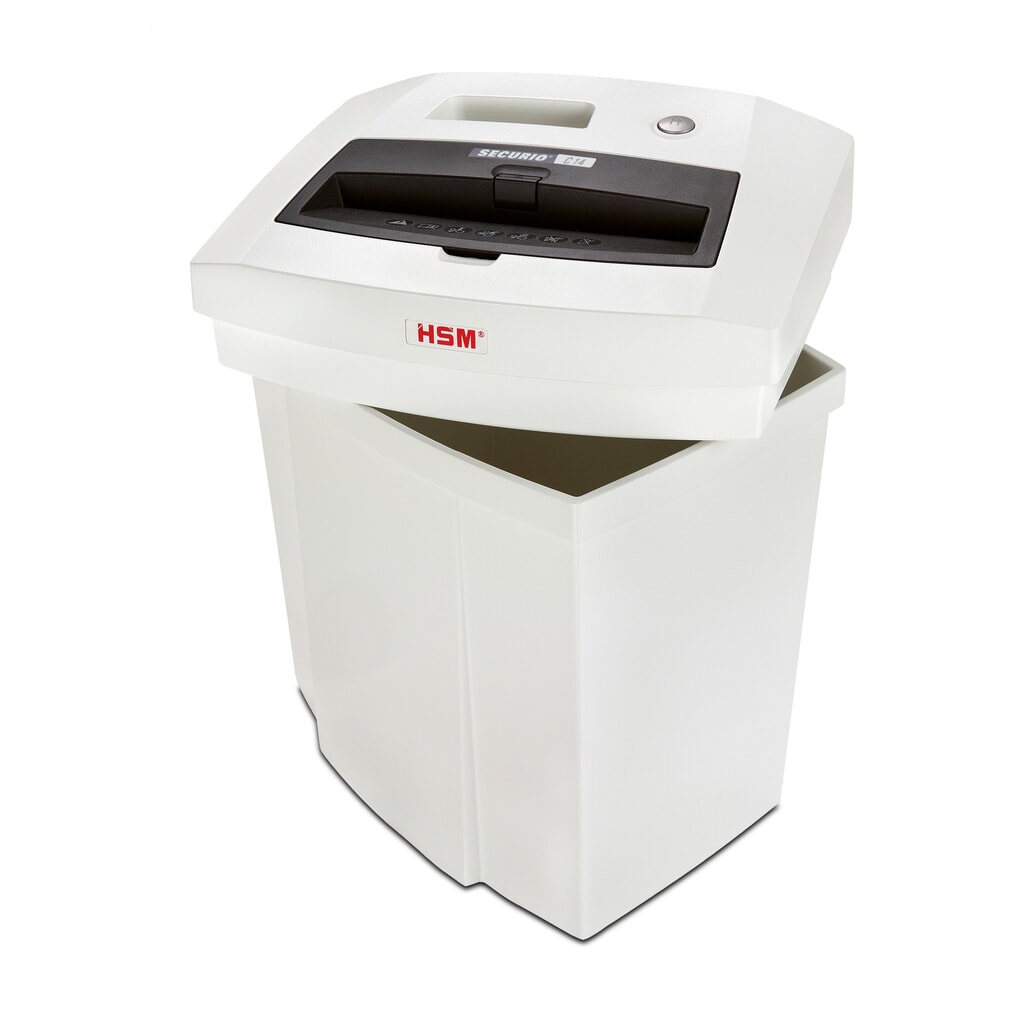 N° de l'image du produit 2 : Destructeur de documents HSM SECURIO C14, coupe en bandelettes 3,9 mm