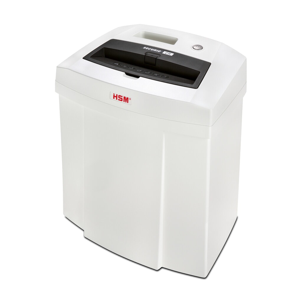 N° de l'image du produit 1 : Destructeur de documents HSM SECURIO C14, coupe en bandelettes 3,9 mm