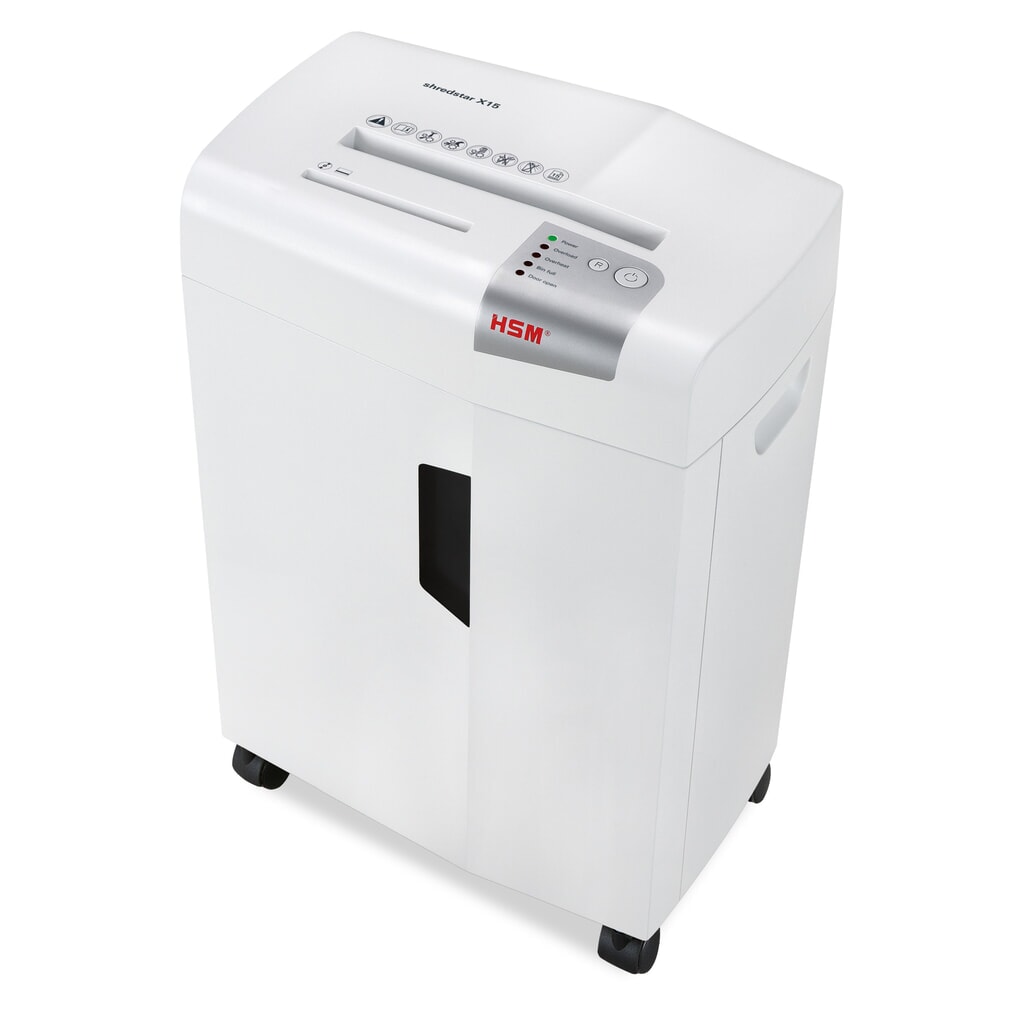 N° de l'image du produit 1 : Destructeur de documents HSM shredstar X15, coupe croisée en particules 4 x 37 mm