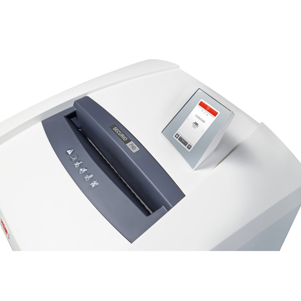 Destructeur de documents SECURIO P40i de HSM, coupe croisée en particules de 4,5 x 30 mm N° de l'image du produit 2 : Destructeur de documents SECURIO P40i de HSM, coupe croisée en particules de 4,5 x 30 mm