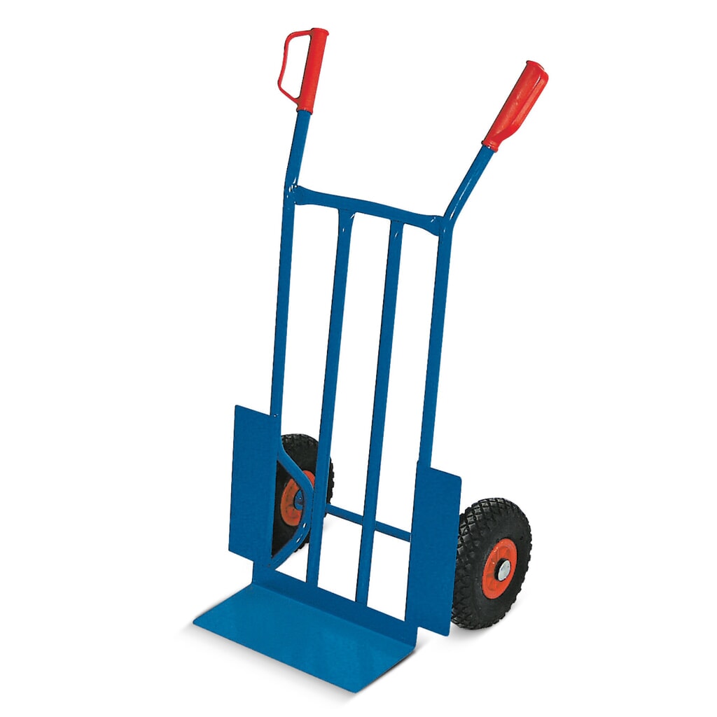 Diable BASIC, capacité de charge 250 kg, bavette l x P 400 x 180 mm, acier Illustration du produit: Diable BASIC, capacité de charge 250 kg, bavette l x P 400 x 180 mm, acier
