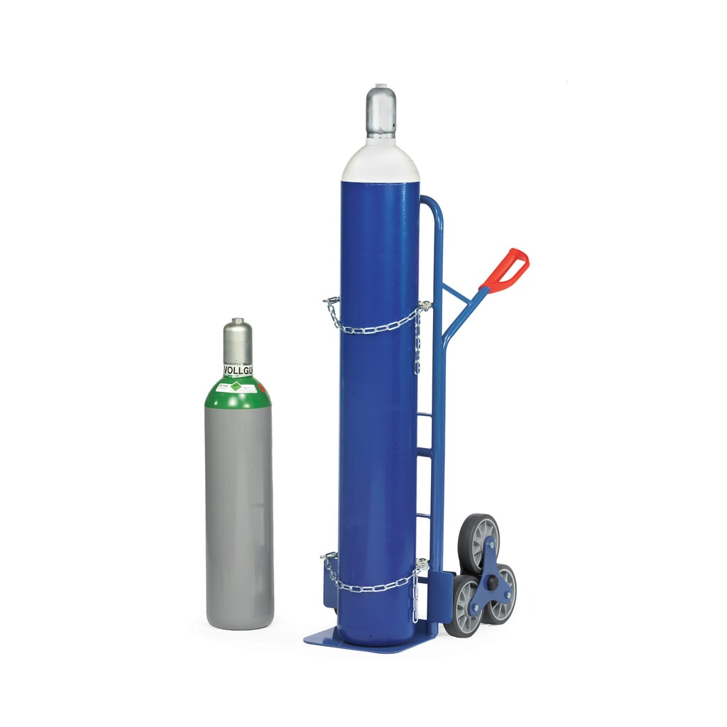 N° de l'image du produit 3 : fetra® Diable pour escaliers pour bouteilles en acier, capacité de charge 200 kg