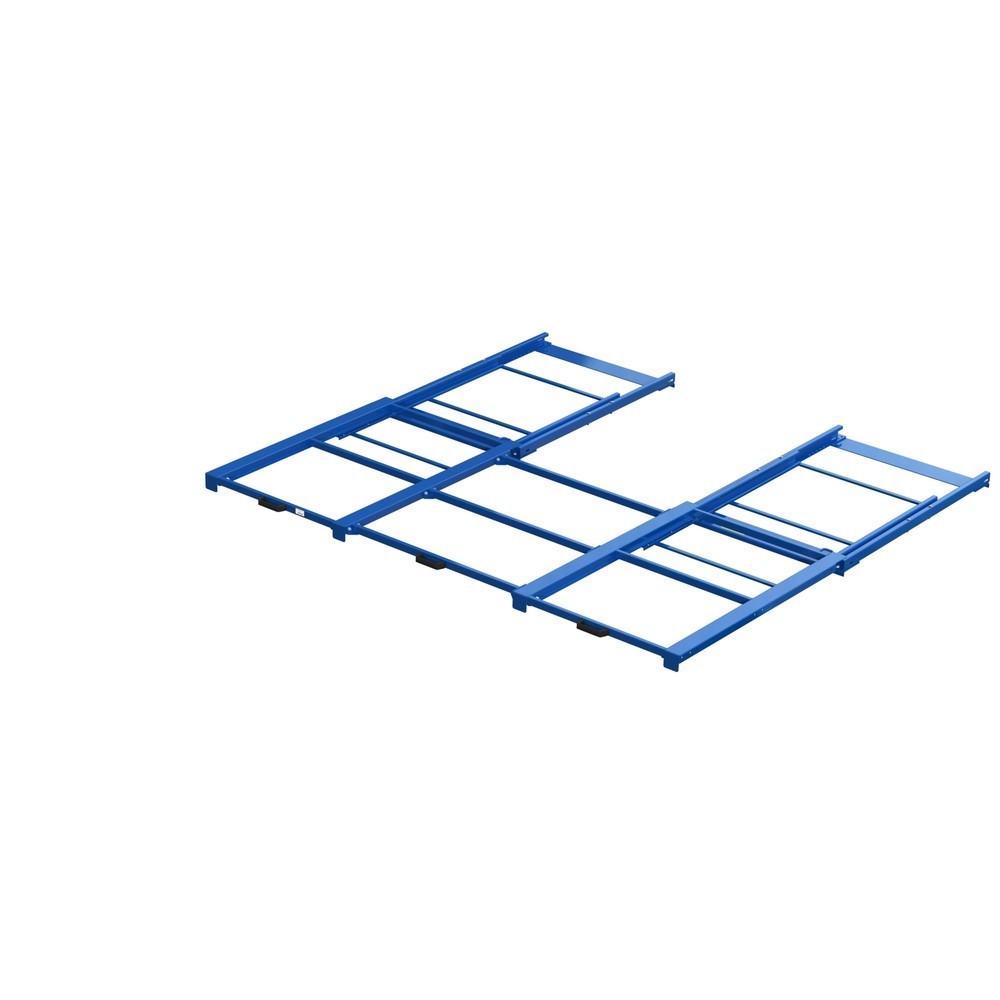 Numéro de l'image du produit 1: Dispositif d’extraction de palettes XL, capacité de charge 400 kg, profondeur d’extraction de 100 %, l x P 2 600 x 1 200 mm
