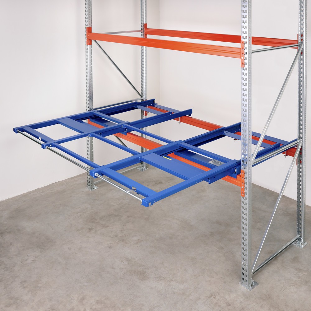 Numéro de l'image du produit 4: Dispositif d’extraction de palettes XL, capacité de charge 1 200 kg, profondeur d’extraction de 100 %, l x P 2 600 x 1 200 mm