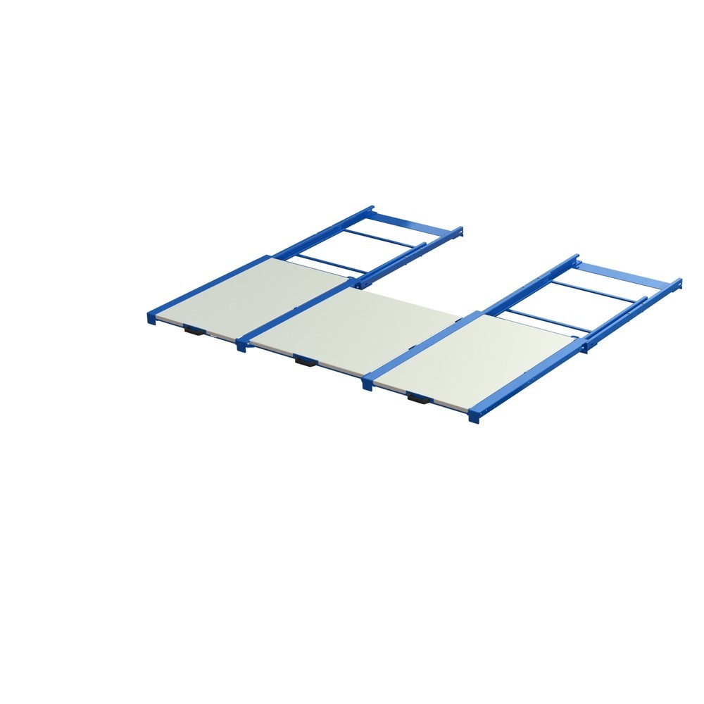 Numéro de l'image du produit 1: Dispositif d’extraction de palettes XL, capacité de charge 400 kg, profondeur d’extraction de 100 %, l x P 2 600 x 1 200 mm, avec fond en acier