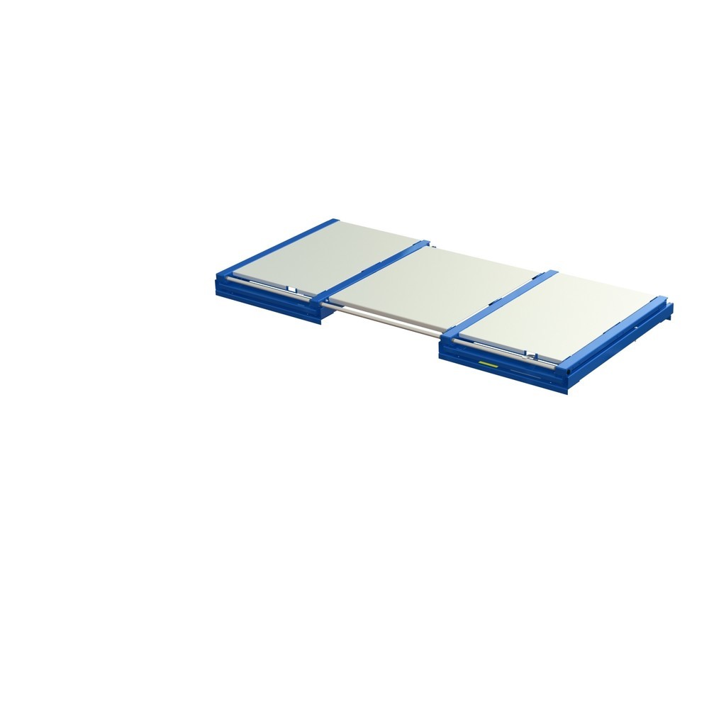 N° de l'image du produit 2 : Dispositif d’extraction de palettes XL, capacité de charge 1 200 kg, profondeur d’extraction de 100 %, l x P 2 600 x 1 200 mm, avec fond en acier