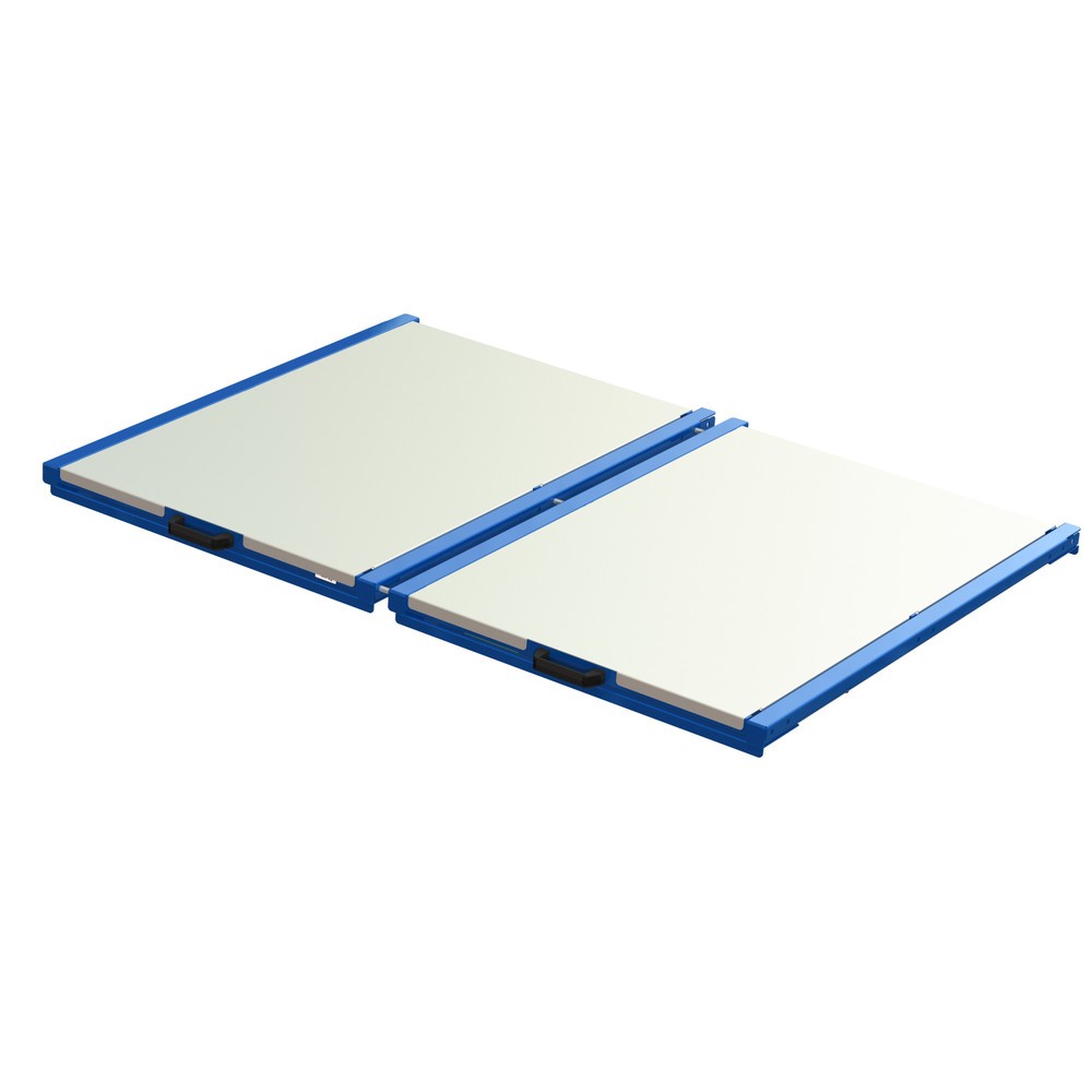 Numéro de l'image du produit 1: Dispositif d’extraction de palettes XL, capacité de charge 400 kg, profondeur d’extraction de 70 %, l x P 1 700 x 1 200 mm, avec fond en acier