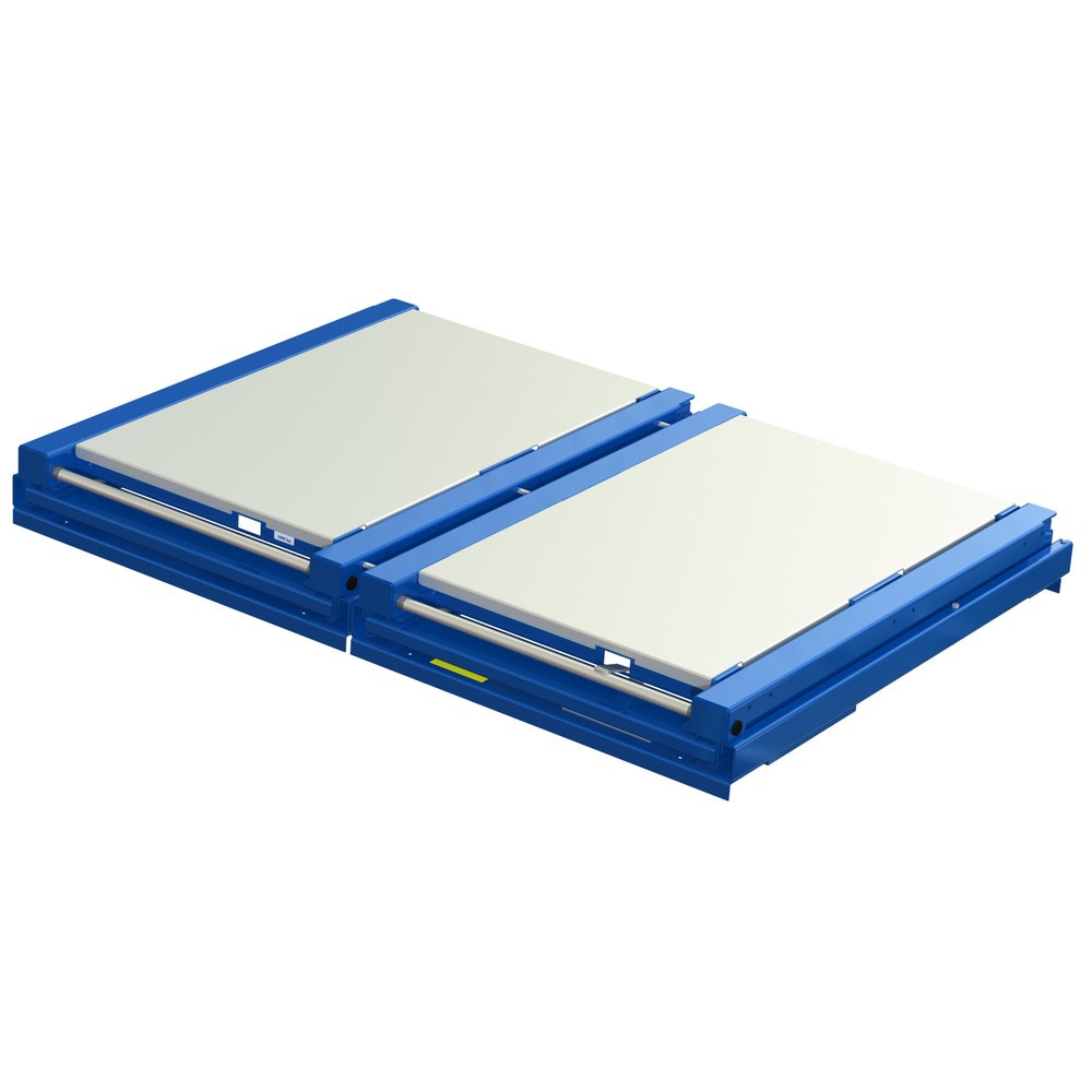 Numéro de l'image du produit 1: Dispositif d’extraction de palettes XL, capacité de charge 1 600 kg, profondeur d’extraction de 100 %, l x P 1 700 x 1 200 mm, avec fond en acier